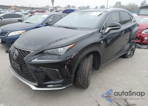 2021 Lexus Nx 300 F Sport z USA, uszkodzony, nr VIN JTJSARBZ9M2198137